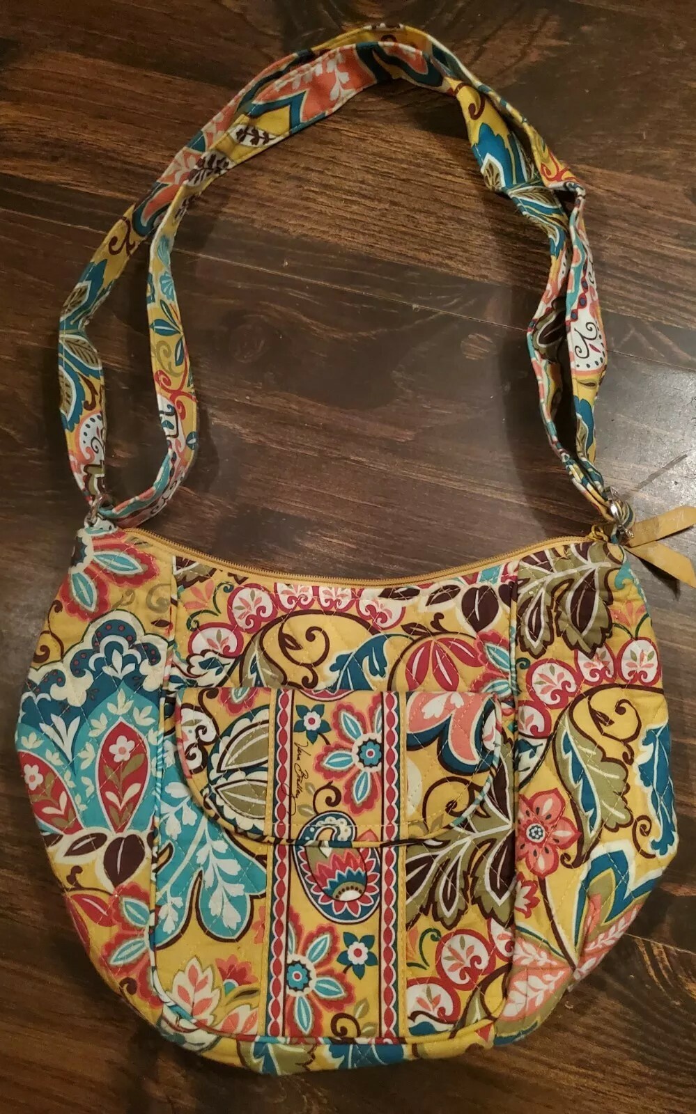 VERA BRADLEY Clare PROVENCAL Crossbody Shoulder Handb… Gem
