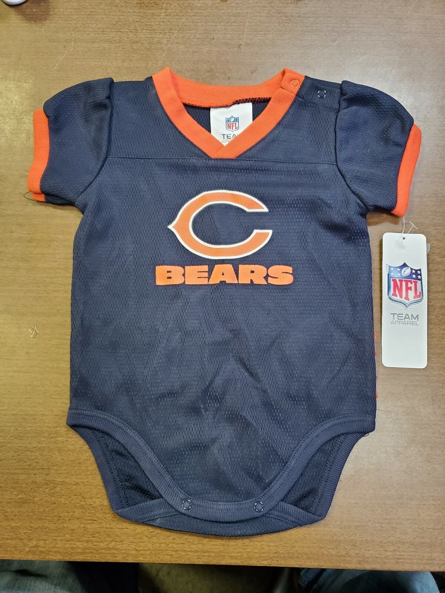 XX Z1 Brand New Chicago Bears Infant Onesie Sport NFL Team Apparel
