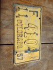 1957 Colorado Liscense Plate — photo 1