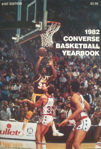 CONVERSE! BASKETBALL YEARBOOK! 1982 VINTAGE VTG