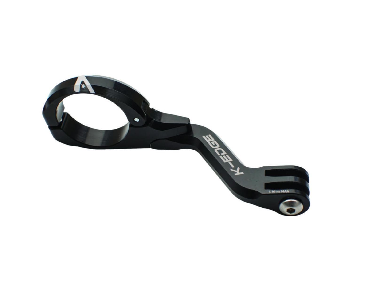 K Edge Go Big PRO Handlebar Mount, K13-1440-31.8-Blk, 31,8 Nero On-Center Anodiz