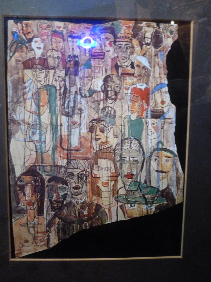 LOT OF 2 vintage box-FRAMED Friedensreich Hundertwasser LIMITED EDITION prints - Image 2 of 4