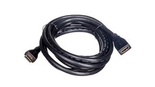 HDMI Extension Cable 1.4 Eth. Gold HDMI A/HDMI A, M/F Black 3m AK-330201