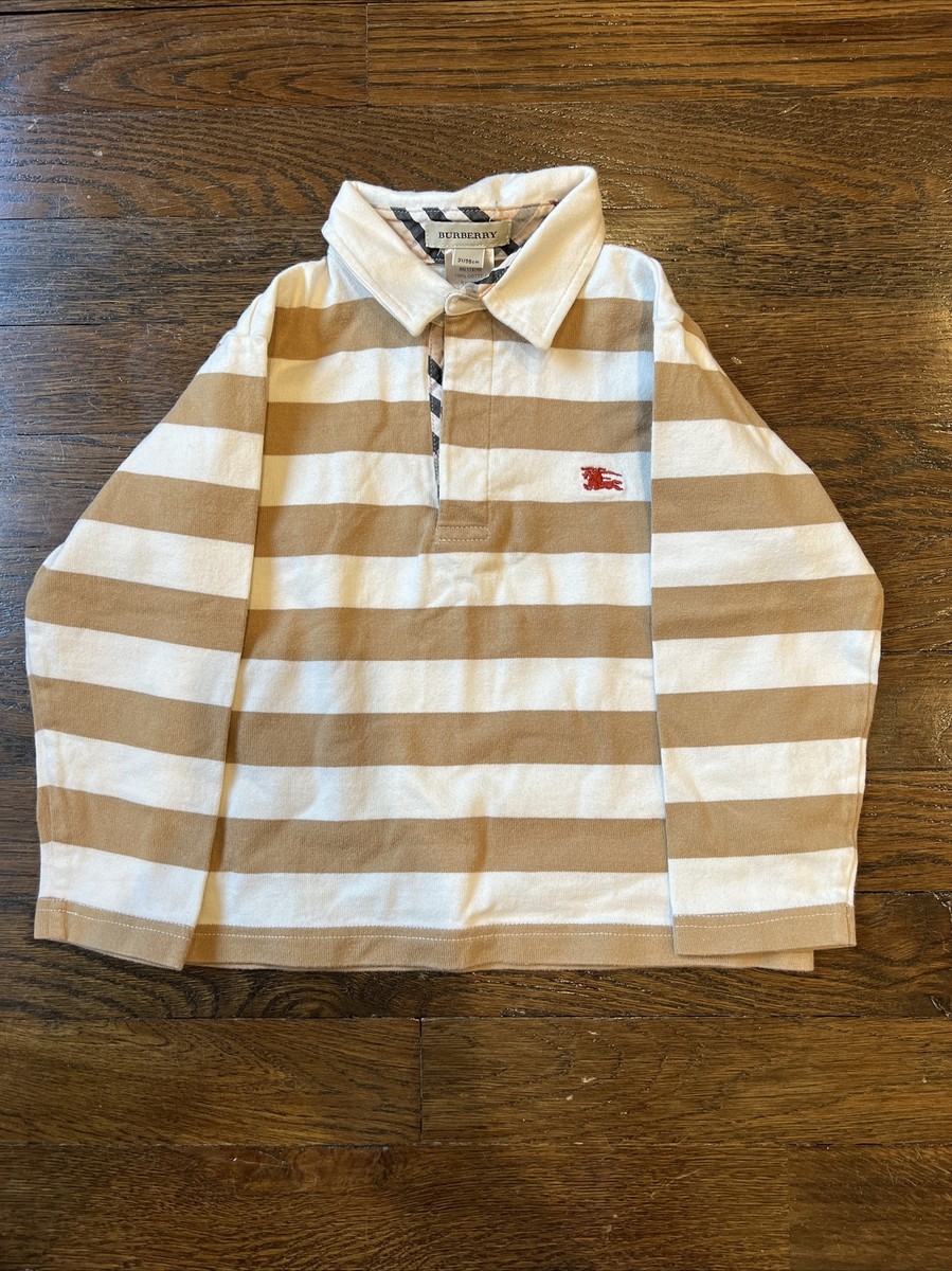 BURBERRY   シャツ　3Y 美品］BURBERRY チェック柄 半袖シャツ 3Y - メルカリ