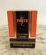 Vintage YSL Paris Yves Saint Laurent 1.6 oz Eau De Toilette NATURAL SPRAY