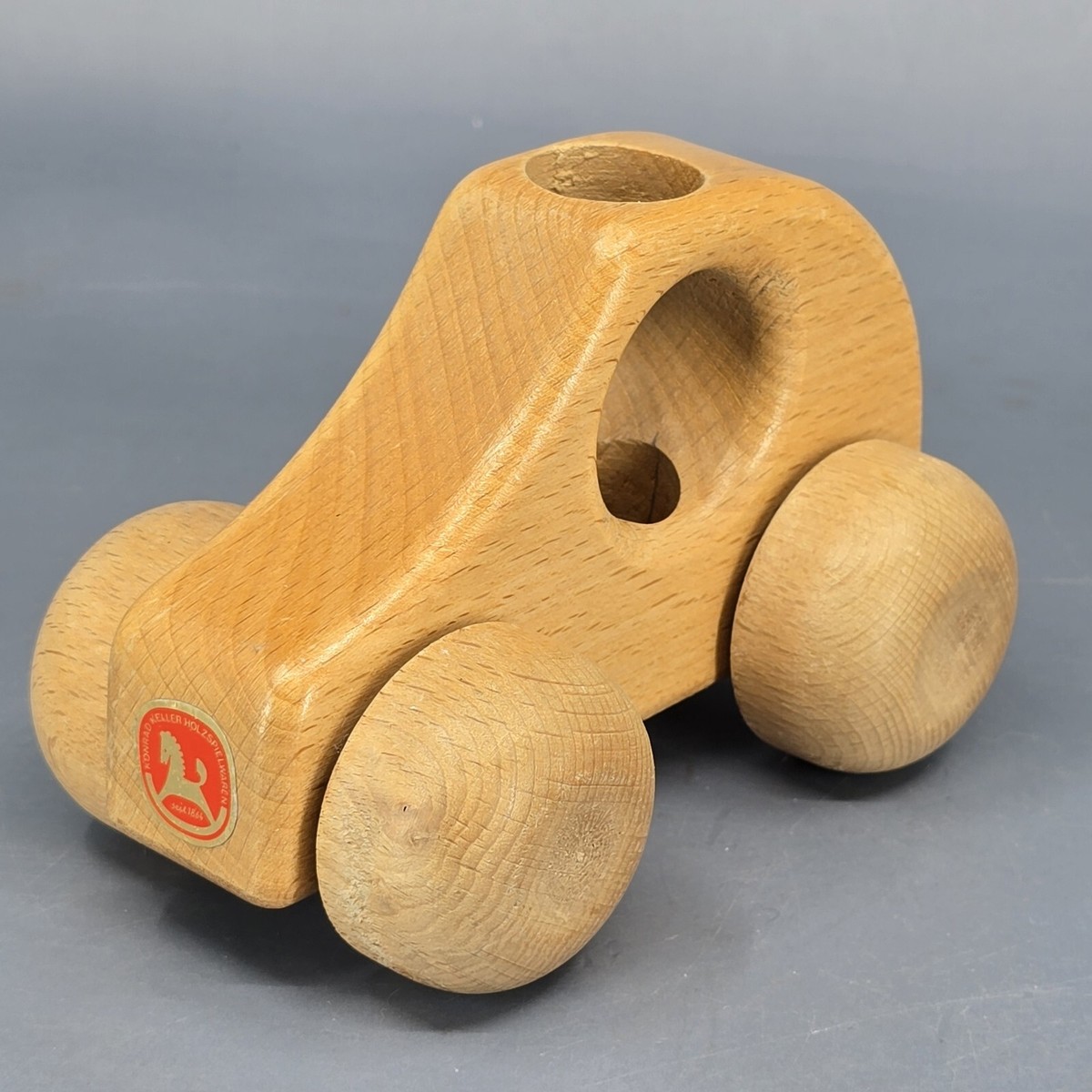 Wood Toy Car Konrad Keller Holzspielwaren Vintage Germany | eBay