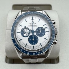 2025 OMEGA Speedmaster "Silver Snoopy Award" 50th Watch 310.32.42.50.02.001