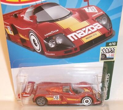 2023 HOT WHEELS 1:64 HW RETRO RACERS 4/10 RED MAZDA 787B #28/250
