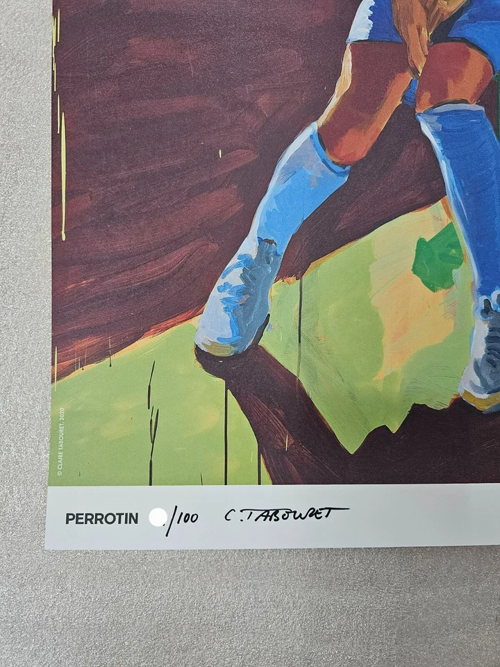 Claire Tabouret Tegyu & Terrin in the garden Limited Signed Poster - image 2 of 4