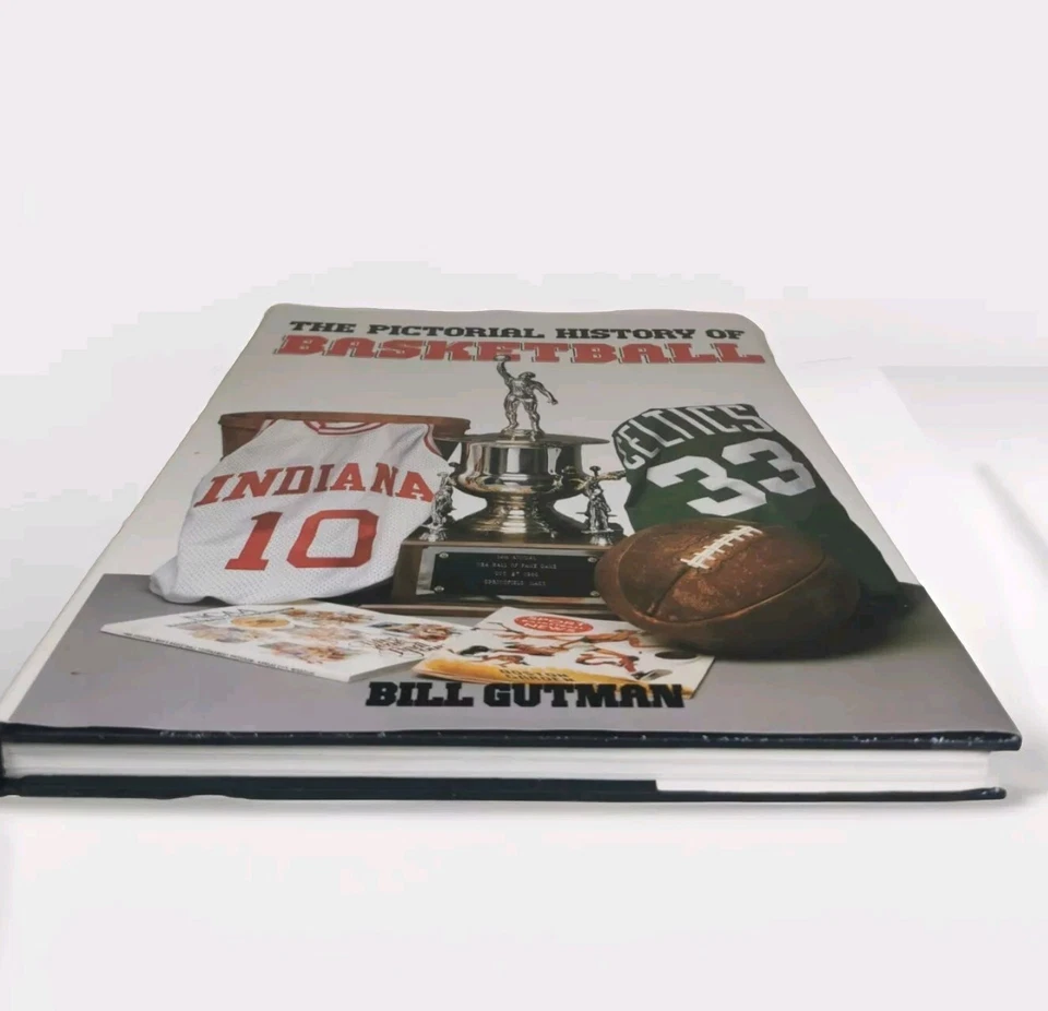 The Pictorial History of Basketball by Bill Gutman 1988 Vintage Huge H/C DJ, GC - Image 3 of 4