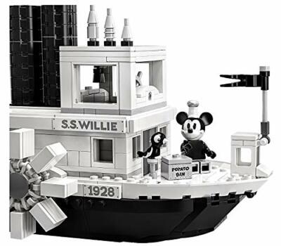 LEGO 21317 Ideas All Aboard Steamboat Willie Celebrate Mickey