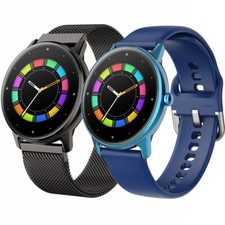 Touchscreen Smart Watch Bluetooth Music Call Bracelet for Lady Women Men