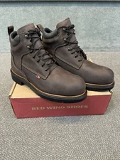 Red Wing 1204 Dynaforce 6” Leather Waterproof Soft Toe Boot 11.5D