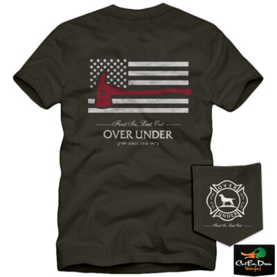 NEW OVER UNDER CLOTHING SHORT SLEEVE FIRST IN LAST OUT T-SHIRT | eBay