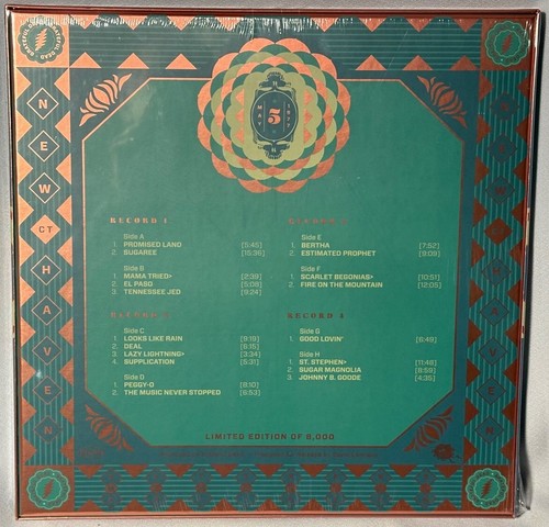 LP GRATEFUL DEAD Veterans Memorial Coliseum 77 (4LP Vinyl RSD BF 2024) NEW MT SS - Picture 3 of 3