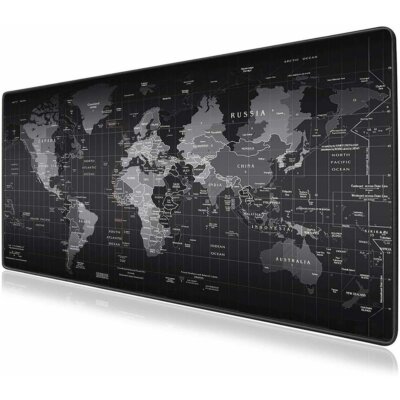 Mauspad Gaming XXL Anti-Rutsch Mousepad Schreibtisch Büro Karte Matte 900x400 mm