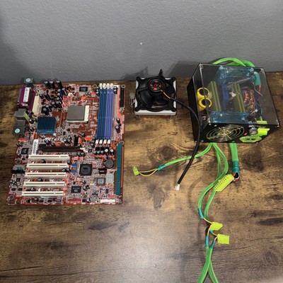 RETRO-BUILD READY PC Bundle - MoBo, CPU, CPU Cooler, PSU