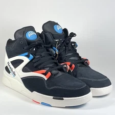 Reebok Pump Omni Zone II 2 Rec Center Mens Size 13 Black Chalk Off White HR0504