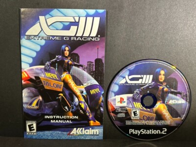 XG3 Extreme G Racing (2001) PS2 Game - disk & manual