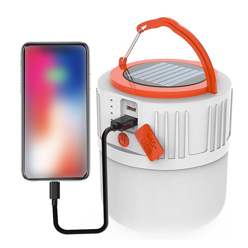 Portable Lantern USB Solar with 24pcs Beads for Outdoor N3Z1 - Picture 3 of 5