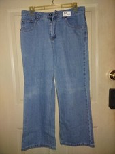Kids Blue Jeans Sz. 14 Husky Faded Glory