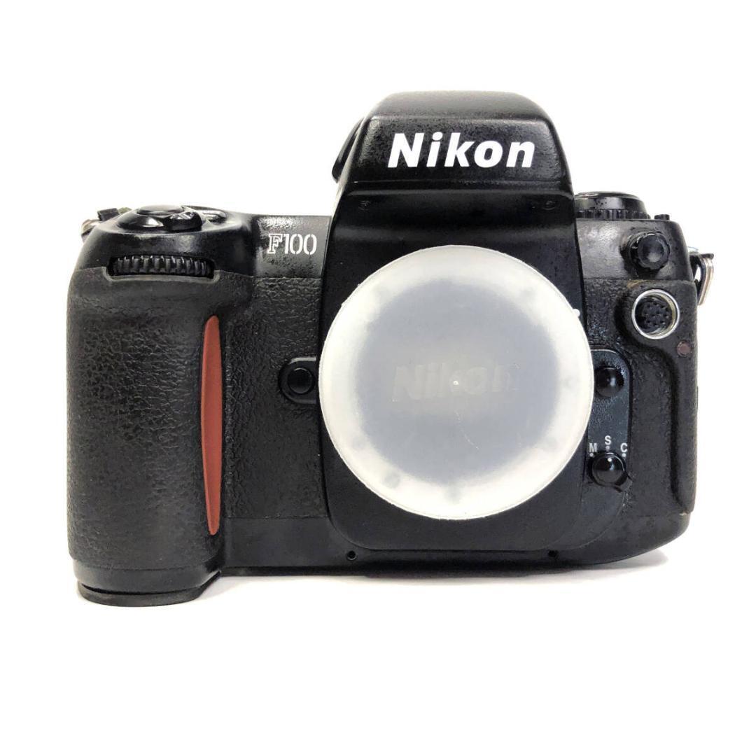 Nikon F100 35mm SLR Film Camera Auto Focus Black Body only Tested 
