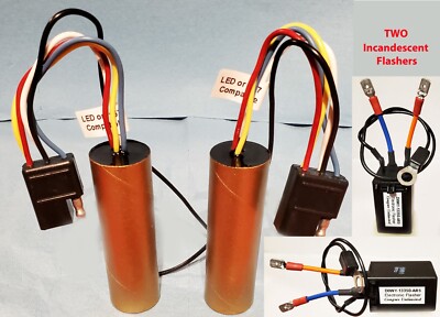 S1ID) 1968 SHELBY SEQUENTIAL DYNAMITE STICK Sequencer and Incandescent Flashers