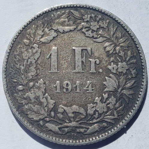 Switzerland 1 Franc Silver Coins 1886-1968 Pick Yours - Picture 50 of 79