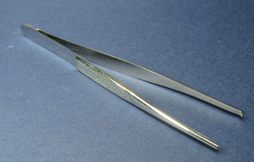 Vintage tweezer Medical Surgical 6"~Tool Collectible USSR - Picture 9 of 10