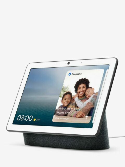 アンプ Google NEST HUB MAX CHARCOAL Google Nest Hub Max - Charcoal for sale online | eBay UK
