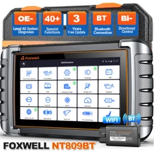FOXWELL NT809 BT Car OBD2 Scanner Code Reader Bidirectional Diagnostic Scan Tool