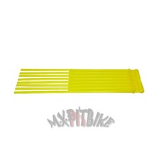 Spazzole spazzatrice setole gialle per trattorino tagliaerba Westwood Countax Hayter
