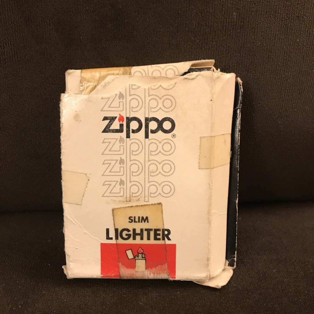 Vintage Zippo Lighter (1981 Slim) - USS Enterprise CVN-65 Aircraft