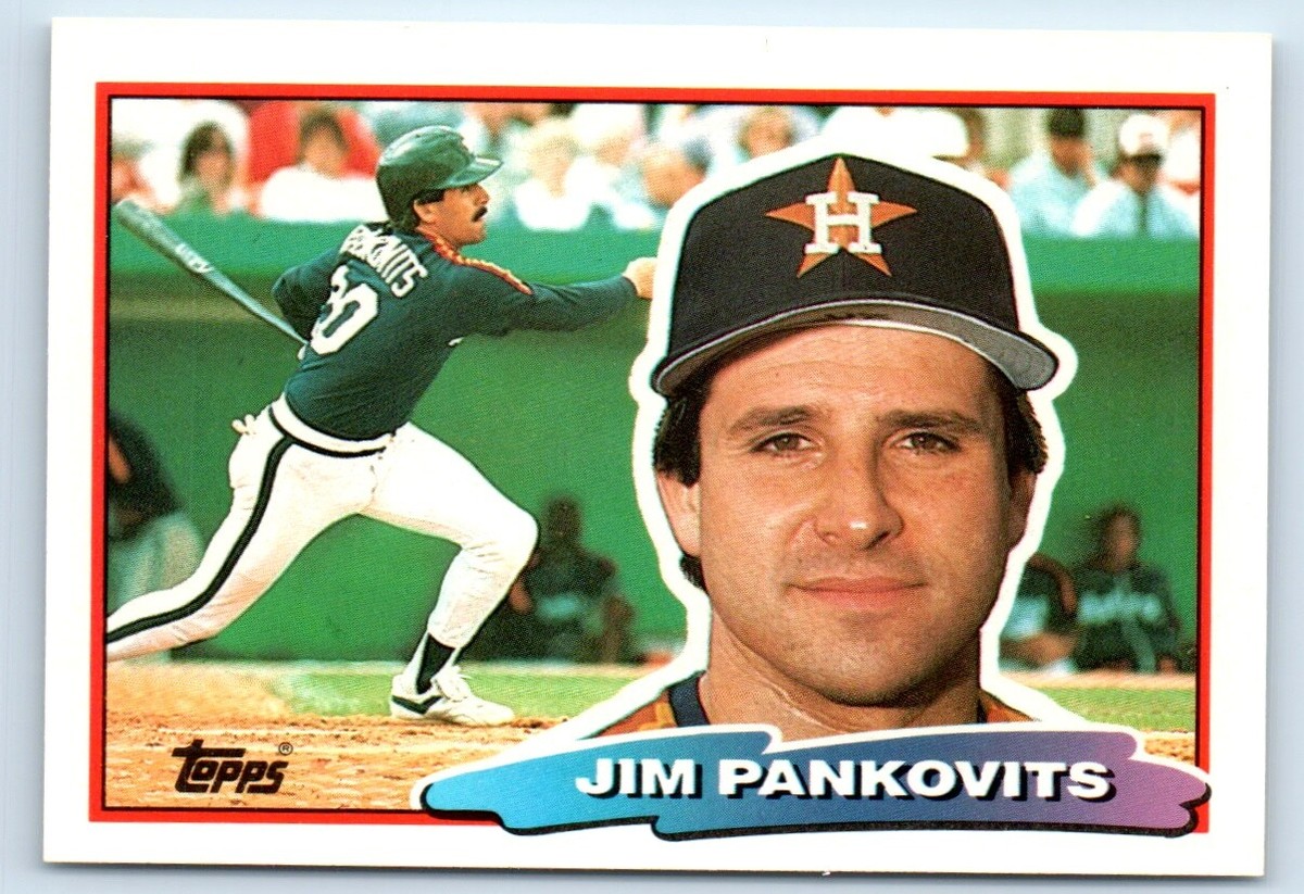 スポーツ選手 1988 BASEBALL CARD No.300 1988 Topps Baseball #109 Jim Pankovits Astros | eBay