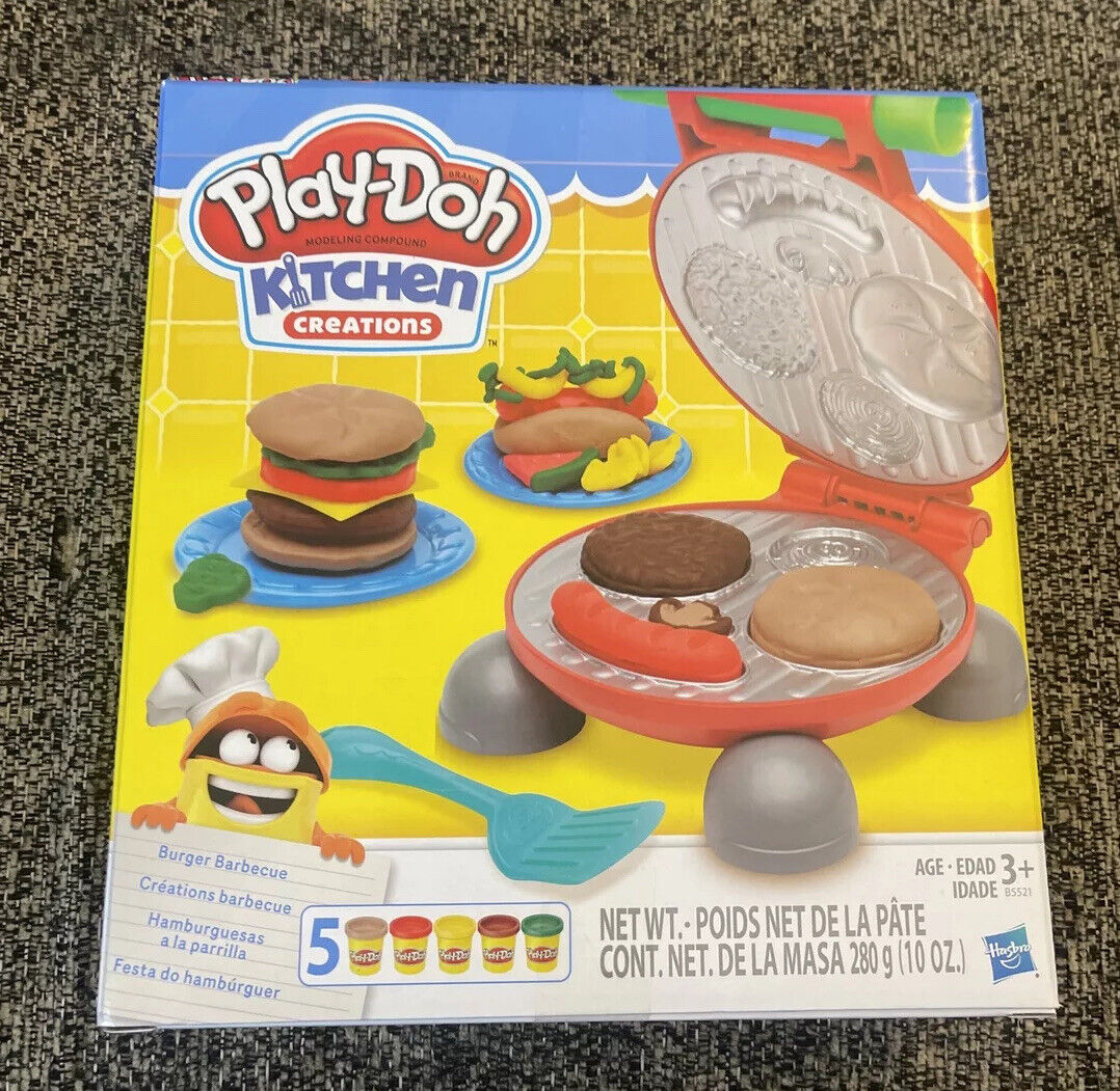 Nuevo* Creaciones Cocina de Moldeo Play-Doh Hamburguesa Barbacoa Hasbro 630509495429 | eBay