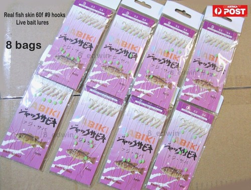 Bream Grass Whiting Pinky garfish Yabby/prawn Fishing Hook Live Bait Lure Rigs - Bild 4 von 81
