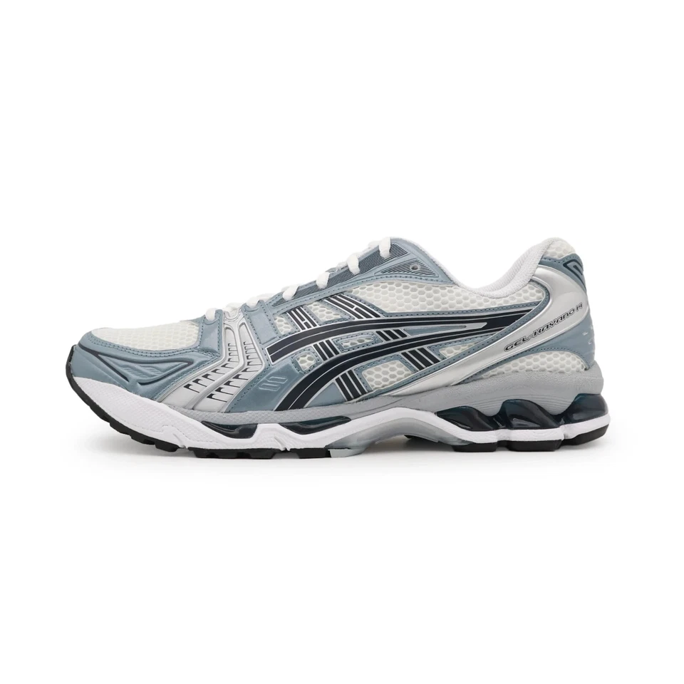 1203A537-106 Asics Gel-Kayano 14 White Fjord Grey (uomo) - Immagine 2 di 4