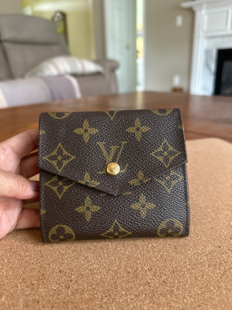 Authentic Louis Vuitton Monogram Bifold Wallet For Women