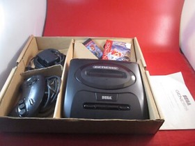 Sega Genesis Model 2 Console w/ Box Controller Cord Sonic Spinball System Manual