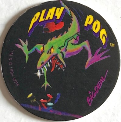 Waddingtons POGS Series 1 No 40 PLAY POG Rare early Vintage Collectors from 1994