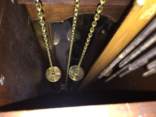 Grandfather Clock Emperor model 120 with West German Model 100M Movement - Picture 7 of 12