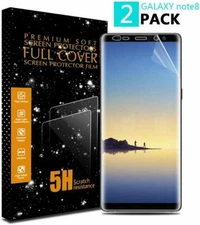 2-Pack HYDROGEL Screen Protector Samsung Galaxy S20 Ultra S10 S9 S8 Plus Note 20