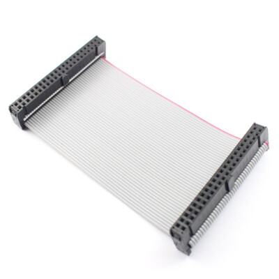 1Pcs Black 2.54mm Pitch FC 2x22 44P 44 Pin Wire IDC Gray Flat Ribbon Data Cable