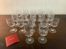 33 Bicchieri da Vino Porto Modello Sévigné IN Cristallo Baccarat ( Costo Un