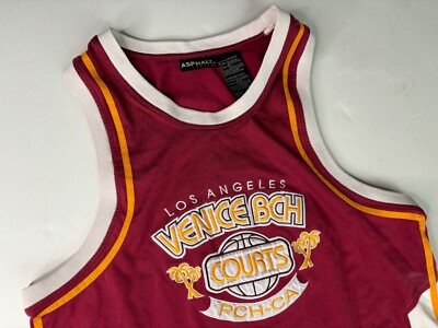 Vintage Starter Asphalt Legend Venice Beach Courts Jersey Medium LA Streetball