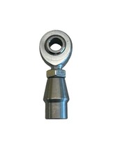 LH 3/8" Bore Heim Joint – 3/8"-24 Shank w/ 5/8" Tube Adapter