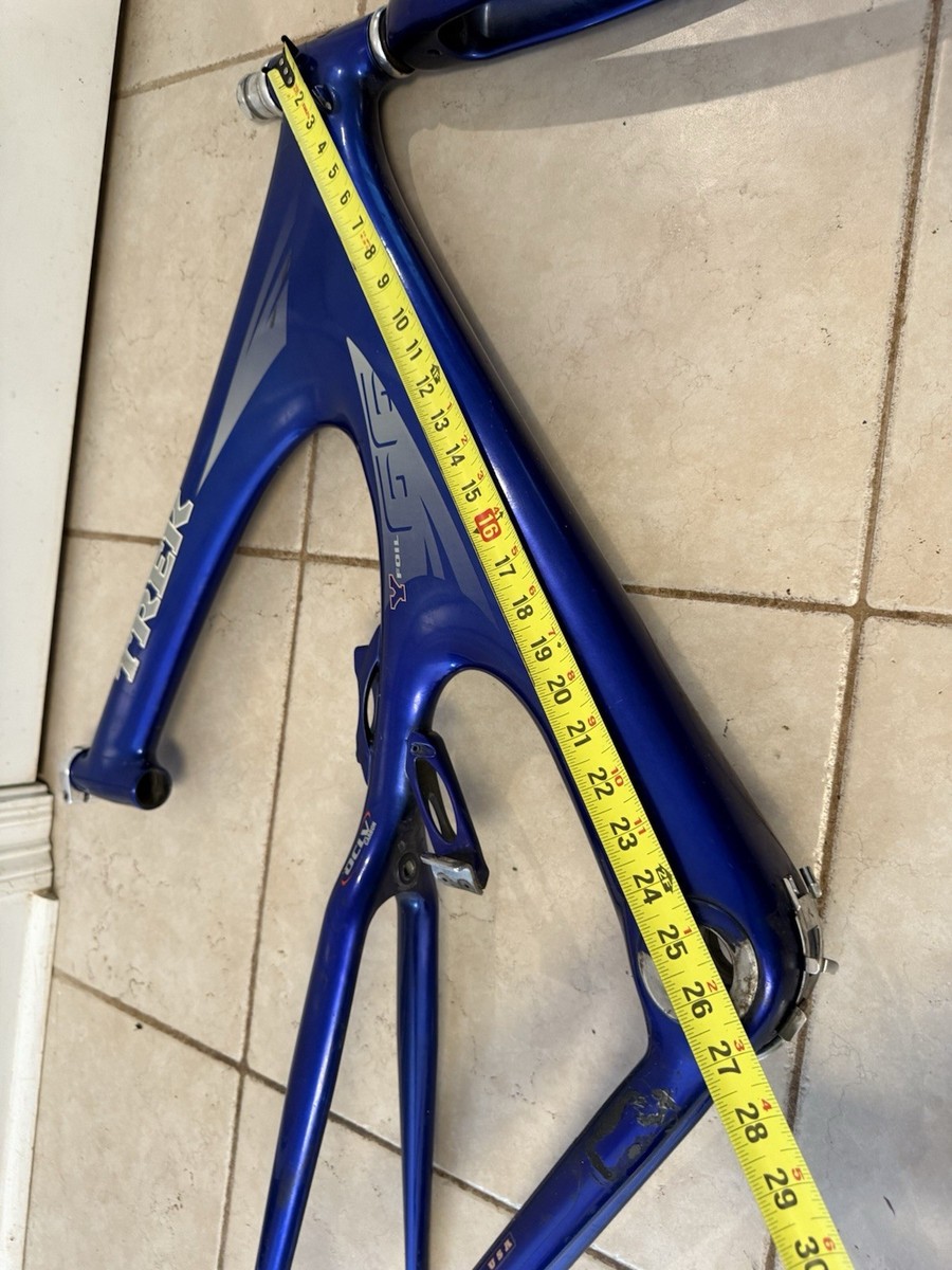 Blue Trek Y FOIL 66 Bike Frame 55cm Carbon Fiber 700c Frame