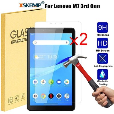 2Pcs Lenovo M8 M7 3rd E7 E8 Tab 4 TB 8504 8704 Tempered GLASS Screen Protector
