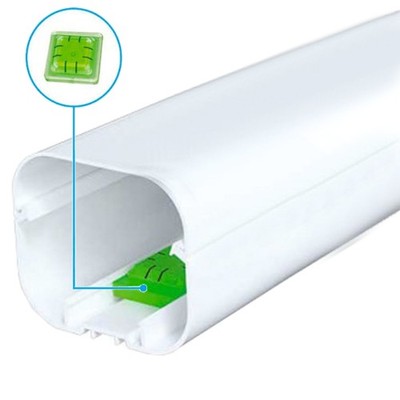 Kanal TB 72 EXC 2 Meter Lang für Kanal Klimaanlage Kabelkanal Kupferleitungen