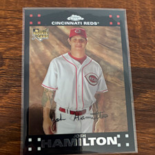 Topps 2007 Topps Chrome Josh Hamilton Rookie Cincinnati Reds #287 MLB Card. rookie card picture